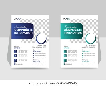 A4 Business Flyer design Template