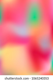 A4 Classy, Stylish, Modern and Fashionable Green, Yellow, Pink, Violet, Red and Blue Gradient Background
