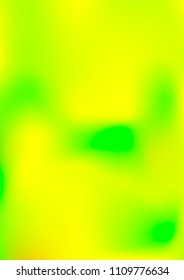 A4 Classy, Stylish, Modern and Fashionable Green and Yellow Gradient Background