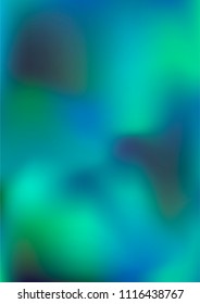 A4 Classy, Stylish, Modern and Fashionable Blue, Green and Yellow Gradient Background
