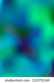 A4 Classy, Stylish, Modern and Fashionable Blue, Green and Yellow Gradient Background