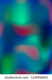 A4 Classy, Stylish, Modern and Fashionable Green, Pink, Violet and Blue Gradient Background