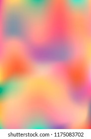 A4 Classy, Stylish, Modern and Fashionable Green, Yellow, Pink, Violet, Red and Blue Gradient Background