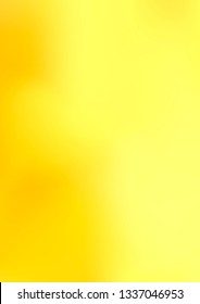 A4 Classy, Stylish, Modern and Fashionable Yellow and Orange Gradient Background