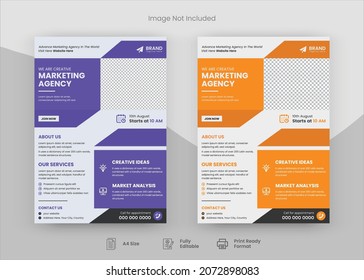 A4 Corporate Flyer Design Template, Flyer Design, Template. Poster Design Templae