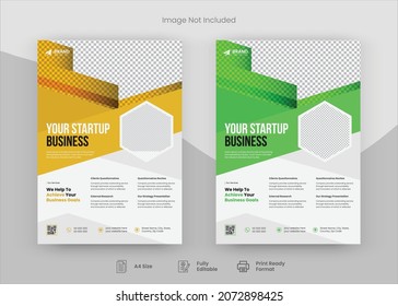 A4 Plantilla de diseño de volante corporativo, Diseño de volante, Plantilla. Plantilla de diseño de afiches