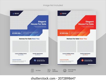 A4 Corporate Flyer Design Template, Flyer Design, Vorlage. Poster Design-Vorlagen