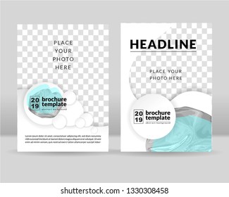 A4 cover design template