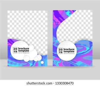 A4 cover design template