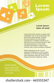 A4 cover template / design, 210*297. EPS10, CMYK.