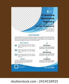 a4 flyer, Flyer template layout design. business flyer, brochure, magazine or flier mockup in bright colors. perfect for creative professional business. vector template