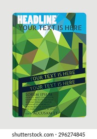 A4 Flyers. Abstract Backgrounds Brochure Design