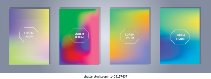 A4 format colorful gradient modern cover design. Background for banner, flyer, business card, poster, wallpaper, brochure