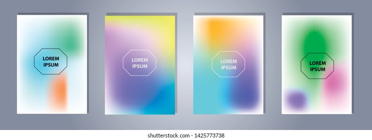 A4 format colorful gradient modern cover design. Background for banner, flyer, business card, poster, wallpaper, brochure