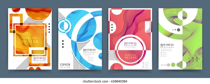 A4 Format Pages Design Stock Vector (Royalty Free) 658840384 | Shutterstock