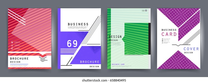 A4 format pages design