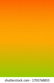 A4 format vector dot mock-up illustration. Black dots on multicolor background. Can be used for notes and decoration. Dot size is 5 pixels.