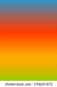 A4 format vector dot mock-up illustration. Black dots on multicolor background. Can be used for notes and decoration. Dot size is 5 pixels. Vertical artwork.