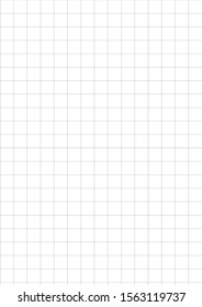 A4 format vector mock-up illustration made in proportional size. Editable strockes. Lines are not expanded.