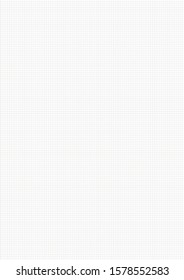 A4 format vector mock-up illustration made in proportional size. Editable strockes. Lines are not expanded.