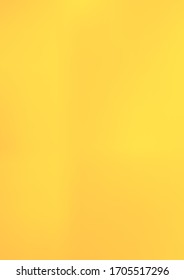 A4 golden gradient. vector blurred texture. Metallic luxury illustration. Shine yellow template