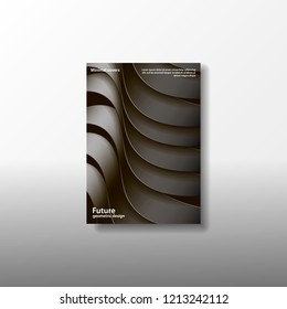 A4 minimal color design. Postcard, flyer, poster, billboard, banner, cover, booklet, brochure, leaflet, catalog, calendar, invitation, report, background.
