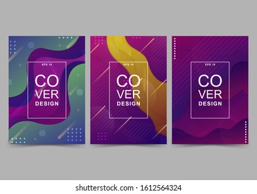 A4 minimal cover design. With abstract geometric modern design. For book, brochure, poster, magazine, catalog etc. Eps 10 vector illustration