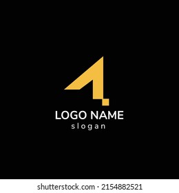 A4 Minimal Logo design For Business and Corporate