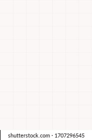 A4 mock up vector illustration. Black lines on white background. Vertical oriented pattern background made in proportional size.