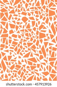 A4 plain background of the fragments
