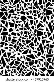 A4 fondo plano de los fragmentos
