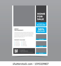 A4 Real Esate Flyer Template 