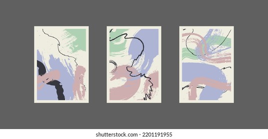 A4 size abstract trendy universal artistic background templates. Better for book cover, invitation, banner, placard, brochure, poster, card, flyer and other.