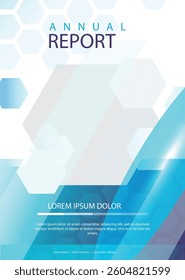 A4 size book cover template for annual report, magazine, booklet, proposal, portfolio, brochure, poster