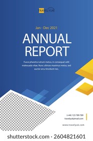 A4 size book cover template for annual report, magazine, booklet, proposal, portfolio, brochure, poster