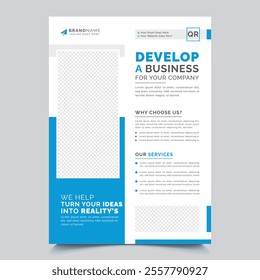 A4 Size Business Flyer Template