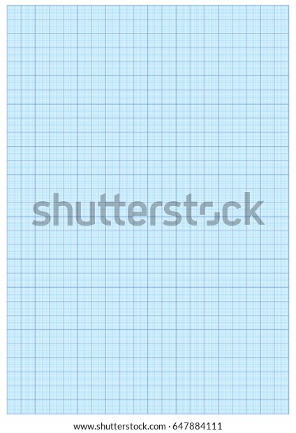 a4 size graph paper millimeter stock vector royalty free 647884111