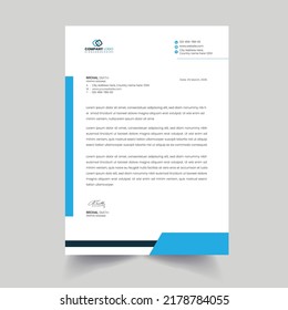 A4 Size Letterhead templete design