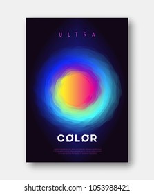 A4 size vector abstract colorful gradient liquid futuristic design, brochure cover, poster, banner, leaflet, background.