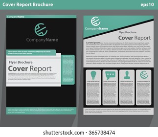 A4 size Vector design for Cover Report Brochure Flyer Poster 