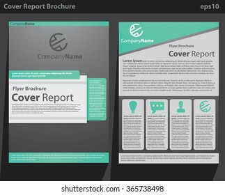 A4 size Vector design for Cover Report Brochure Flyer Poster 