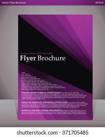 A4 size Vector design for Cover Report Brochure Flyer Poster