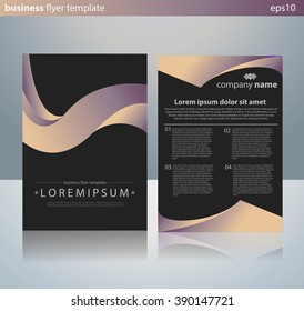 A4 size Vector design for Cover Report Brochure Flyer Poster