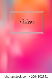 A4 Stylish Cover with Smooth Gradient Background and Text
