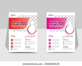 A4 Template Business Flyer design