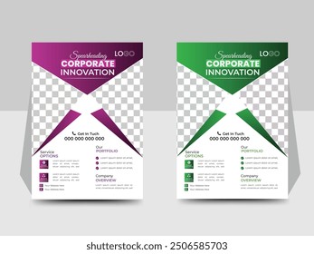 A4 Template Business Flyer design
