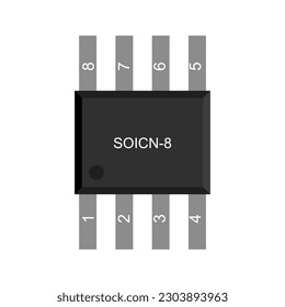 A4950: Fully integrated H-bridge motor driver in vector EPS format for your electronic designs