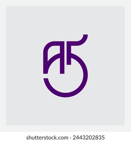 A5. The logo consists of a combination of the letter A and the number 5. svg
