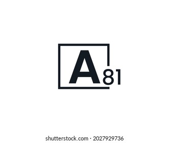 A81, 81A Logo de la letra inicial