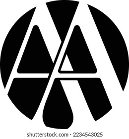 AA AB AC logo in circle shape 